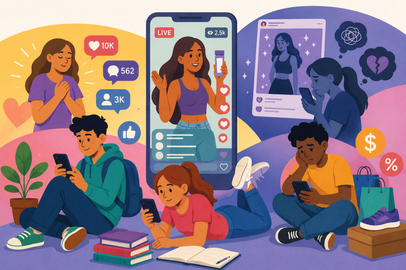 Os influenciadores digitais impactam positivamente os jovens? - Artigo de Opinião